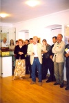 otvoritev razstave Od nacrta do stavbe, 2002