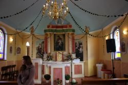 Blagoslov cerkvice Marije Pomočnice na Kovačevem hribu