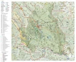Zemljevid kolesarskih poti po Kočevski