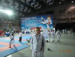 Tim Medle na SP v karateju za otroke, kadete in mladince 