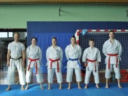 Nastja Galič na zaključnih pripravah karate reprezentance za nastop na MEP 