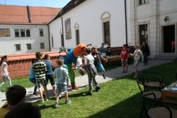 FOTO: Poletna grajska dogodivščina v Posavskem muzeju Brežice 