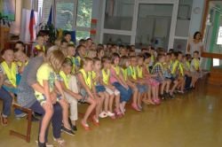 Prvošolci OŠ Sava Kladnika Sevnica prvič sedli v šolske klopi