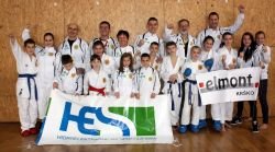 Žiga Suša in Nastja Galič ponovno državna prvaka Slovenije v karateju