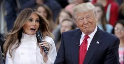 Ameriški predsedniški kandidat in nepremičninski mogotec Donald Trump in njegova žena Melania Trump. Foto: Reuters