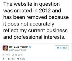 Melania Trump s popravki
