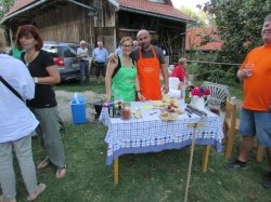 Drugo mesto je osvojil kostelski podžupan Aljoša Beljan, ki je kuhal z Anjo Dobrič v ekipi Domačija Jesenov vrt.