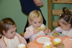 Tradicionalni slovenski zajtrk v vrtcu na Zdolah
