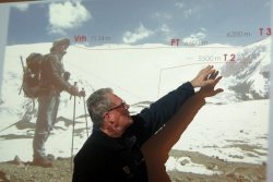 Z alpinisti na Peak Lenin (7134 m)