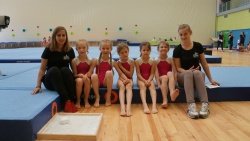 Gimnastičarke ponovno do odličij na prvenstvenem tekmovanju v Ljubljani