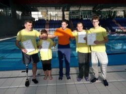 Plavalčki odlični v Rijeki na Regionalnem tekmovanju v plavanju za invalide