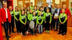  Sprejem pri županu: NTK Krka, klub s številnimi medaljami