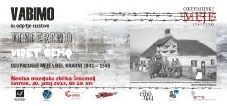 Razstava: VINCEREMO – VIDET ČEMO Okupacijske meje v Beli krajini 1941 – 1951