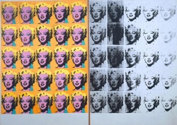 Andy Warhol »Diptych Marilyn« (1962), akril na platnu, 205 x 144 cm