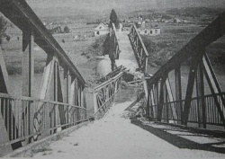 Porušen most Metlika -J urovski Brod
