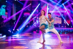 Arnej in Tanja sta v šovu Zvezde plešejo vsakič znova navdušila. (foto: Miro Majcen)