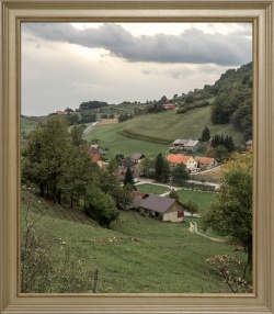 Vinko Šebrek, Krajina, Veliki Kamen, Krško, (Hommage Franjo Stiplovšek), 2021