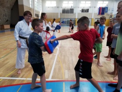 Karate klub Brežice na prvem tednu Športnih počitnic v Brežicah