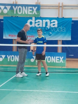 Jan Hotko z bronasto medaljo na 28. TEM Slovenia international youth