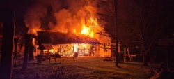 FOTO: Tragično silvestrovo v ognjeni stihiji