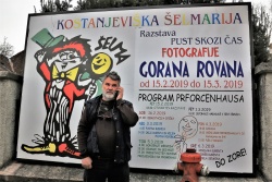Ob razstavi v Kostanjevici (Foto: osebni arhiv G. R.)