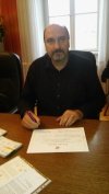 Podpis zaveze (Občina Metlika -g. Darko Zevnik, župan)