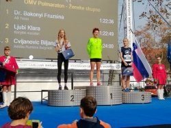 Za Klaro Ljubi in Sebastjana Puša uspešen nastop na Ljubljanskem maratonu