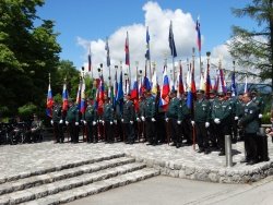Vaše fotke: Veterani vojne za Slovenijo na GEOSS-u