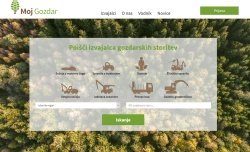 DL: MojGozdar.si - Pomoč pri izbiri izvajalcev del v gozdu