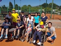 Teniški klub Krško začel s predstavitvami programov za otroke s posebnimi potrebami