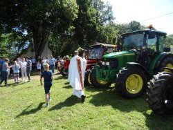 Vaše fotke: Blagoslov traktorjev nad Pangrč Grmom