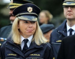 Generalna direktorica policije Tatjana Bobnar (foto: STA)