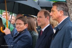 FOTO&AVDIO: Princ&predsednik pri gostoljubnih Belokranjcih