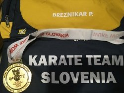Radeška karateistka Pia Patricija Breznikar svetovna prvakinja
