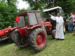 Vaše fotke: Blagoslov traktorjev v Pangrč Grmu