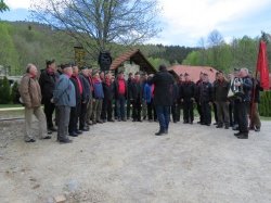 Partizanski pevski zbor ob 75-letnici na Planini (Foto: M. B. J.)