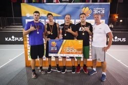 FInale DP v košarki 3x3: Ekipa Piran osvojila prvo mesto v članski kategoriji