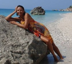 Nina Gazibara je zagovornica naturizma in vedno išče samotne plaže. (foto: osebni arhiv)