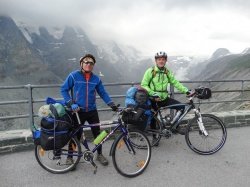 FOTO: Franci in Robi v šestih dneh po Dravski kolesarski poti