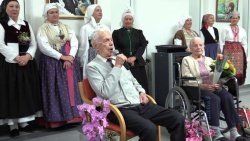 VIDEO: DSO Novo mesto - Stoletnika Rudi Mraz in Štefanija Petan 