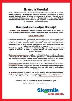 VIDEO: Se spomnite ''Slovenije, moje dežele''? Obudili so jo ob koronavirusu: ''Moja dežela in njeni ljudje!''