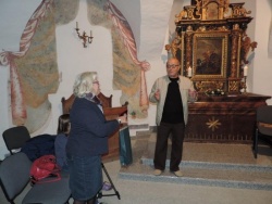 Rudi Stopar večere gosti na sevniškem gradu (foto: arhiv)