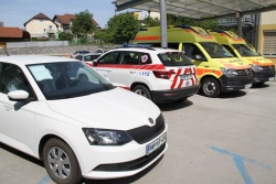 Reševalna vozila trebanjskega zdravstvenega doma