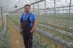Aleš Turk je prevzemnik kmetije postal leta 2015. (Foto: P. P.)