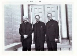   Duhovniki bratje Ceglar: Karel, Stanko in Ludvik