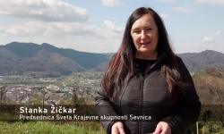 VIDEO: Voščilo Stanke Žičkar ob prazniku KS Sevnica