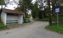 Spodnji konec vasi Vinica pri Šmarjeti je res videti zanemarjen in neurejen, meteorne vode tečejo po cesti.