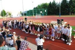 FOTO: Na OŠ Jurija Dalmatina Krško so se poslovili devetošolci