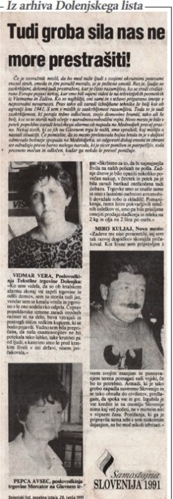 Vojna za Slovenijo - 30 let: Franci Povše - Lahko bi imeli Srebrenico ali Vukovar
