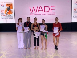 Žana Colarič vice svetovna prvakinja zveze WADF